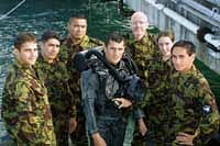 The Navy's Operational Dive Team (ODT) frequently work on board MANAWANUI. - Photo RNZN