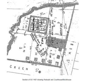 Putoetoe Redoubt (Former). Extract from Survey Plan SO 1437.