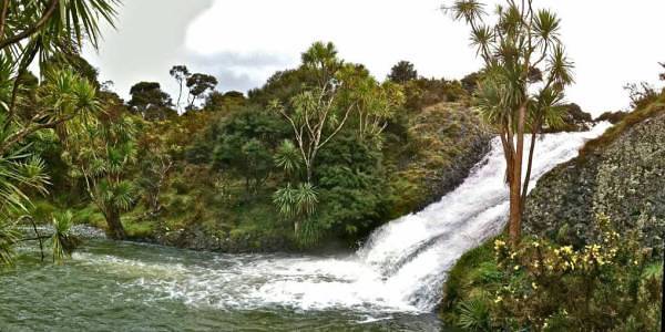 The waterfall at Toperau - Image John Lawson