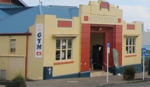 Raglan Town Hall - Community Board meetings are held in the supper room on the right hand side