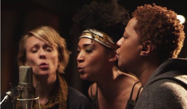Morgan Neville and Lisa Fischer in Twenty Feet from Stardom