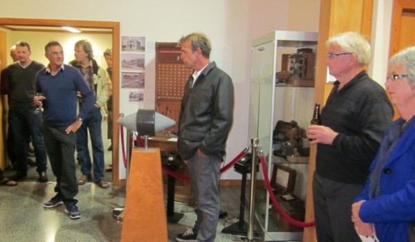 Richard Page at the opening