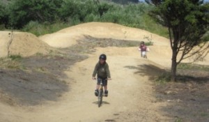 The ride will finish at the BMX track