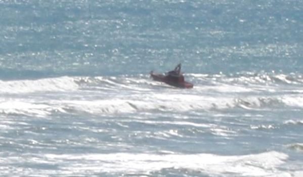 Gallagher Rescue was called out to search the habour mouth area - File photo