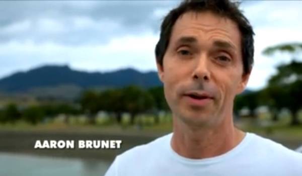 Aaron Brunet on TV show Neighbourhood - Image TVNZ
