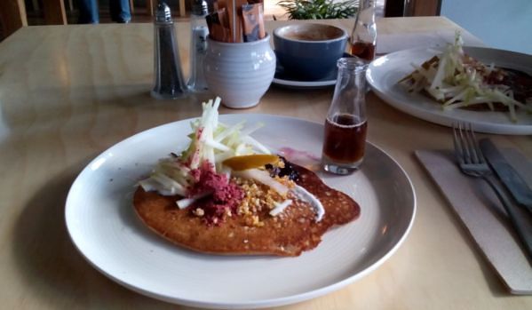 Pancakes at the Raglan Social Club