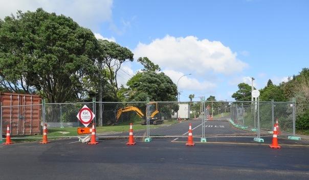 The Marine Parade pumping station where the pipe failure occurred- File photo
