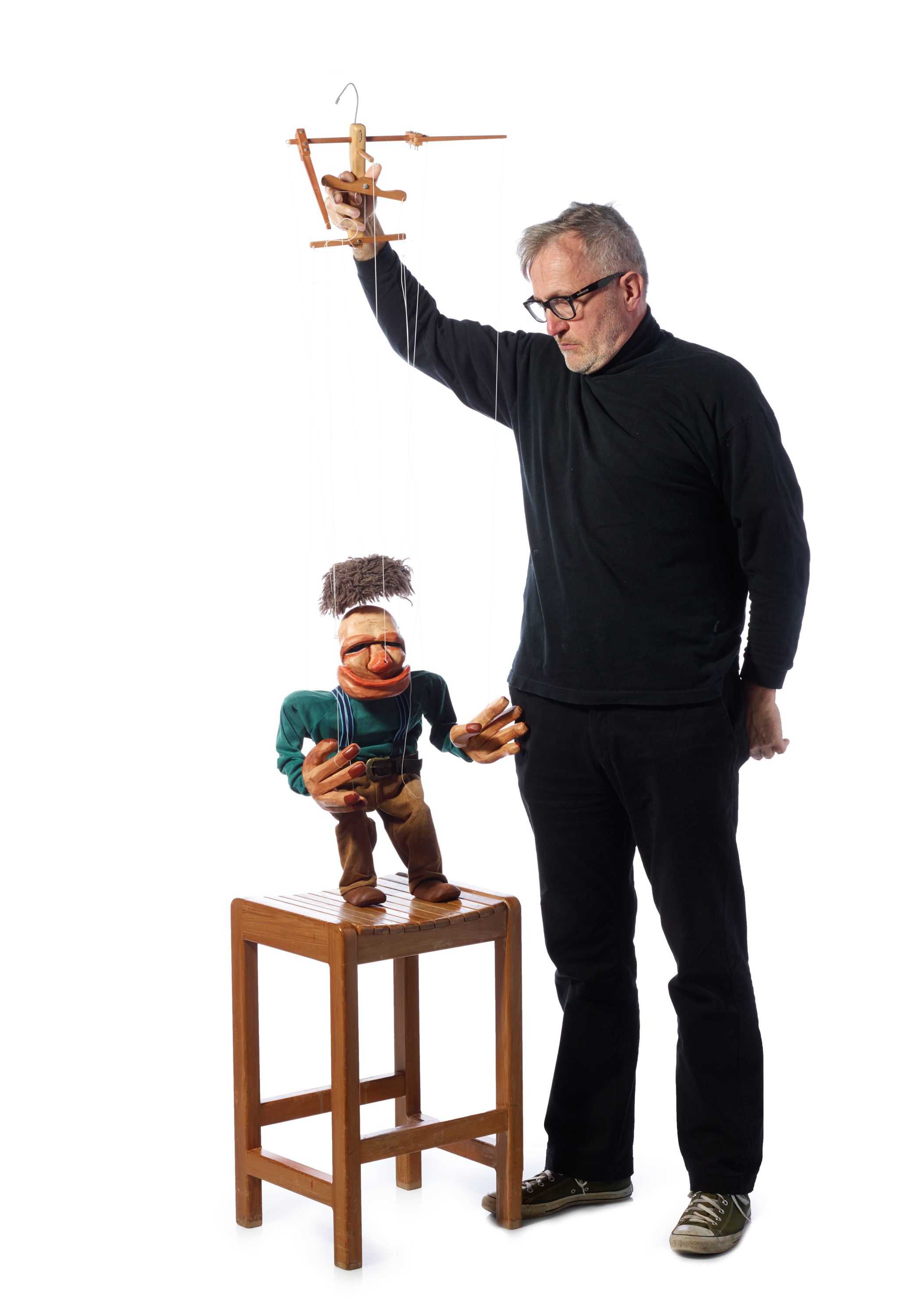 Master Puppeteer Norbert Hausberg’s hand-carved marionettes in Rumpelstiltskin