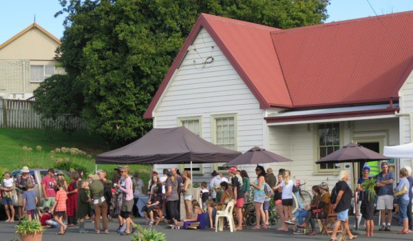 Raglanders enjoy a taste of Raglan before the guest arrive - Image Richard Gallagher