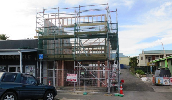 The new building at 2 Wainui Road