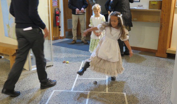 Hopscotch at Raglan Museum