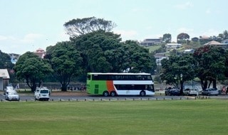 Go Bus double decker spotted in Raglan Domain recently. Image John Lawson