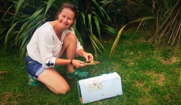 Karioi volunteer Nic - Image supplied