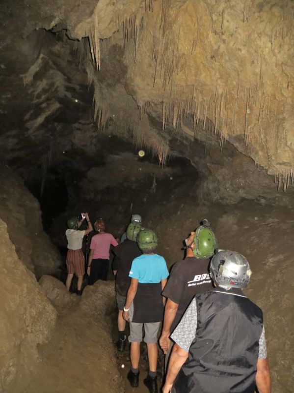 Stalactites at Adventure Waikato - Image John Lawson