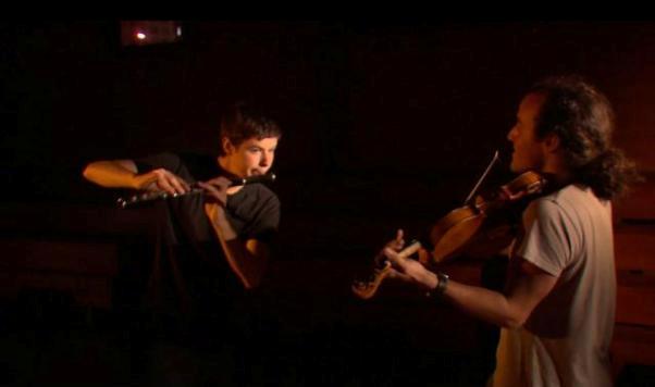 Oscar West and Rennie Pearson are the masterful acoustic duo Polytropos, specialising in the performance of Scottish, Irish and global traditional music. Image supplied