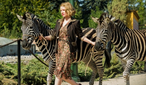Jessica Chastain stars as Antonina Zabinski in director Niki Caro's THE ZOOKEEPER'S WIFE. Image supplied