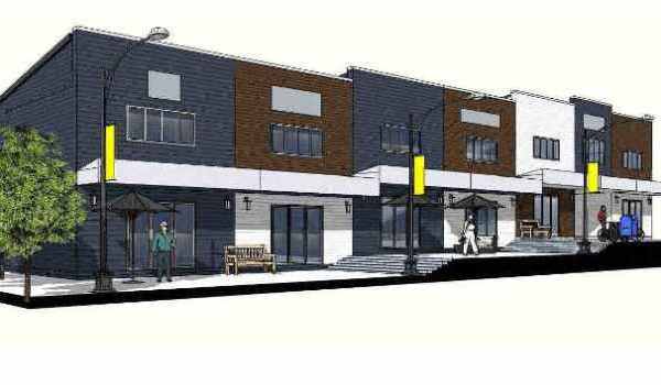 The shopping development would have direct access to the Club from Bow St