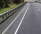 Photo in NZTA report shows safety treatment recommended to improve safety for cyclists