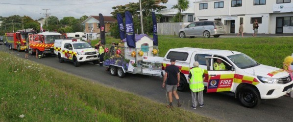 First prize went to the Raglan Volunteer Fire Brigade (Community Fire Safety)