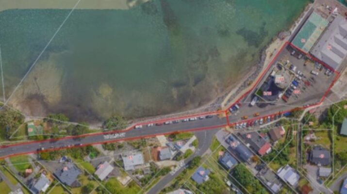 Raglan Wharf area closed