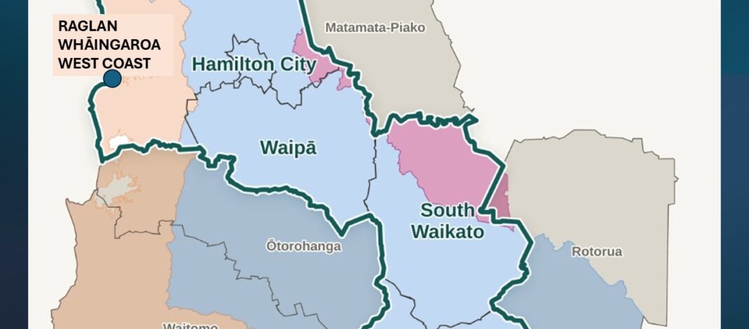 Proposed unitary Council puts Raglan in West Coast strip