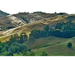 Views of Waitetuna Valley from Old Mountain Road 120829OldMountainRd