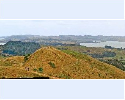 View right down the harbour from Ranui 130508ranui