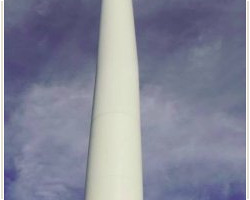 Te Uku wind farm tower 151026turbinetower