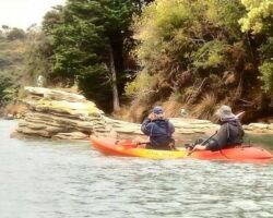 Exploring Raglan Harbour by kayak Exploring Raglan Harbour by kayak - Image John Lawson