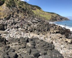 Beach below Te Toto Gorge