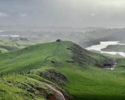 Views of Raglan from Benseman Farm